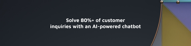 Solve 80%+ of customer inquiries with an AI-powered chatbot